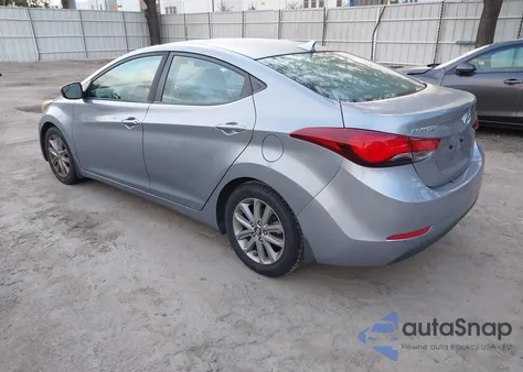 2016 Hyundai Elantra Se из США, поврежденный, VIN 5NPDH4AEXGH660829